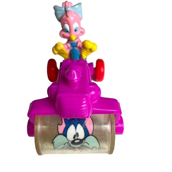 Vintage 1992 Tiny Toon Adventures Sweetie Bird Warner Bros Burger King Push Toy - Picture 1 of 10